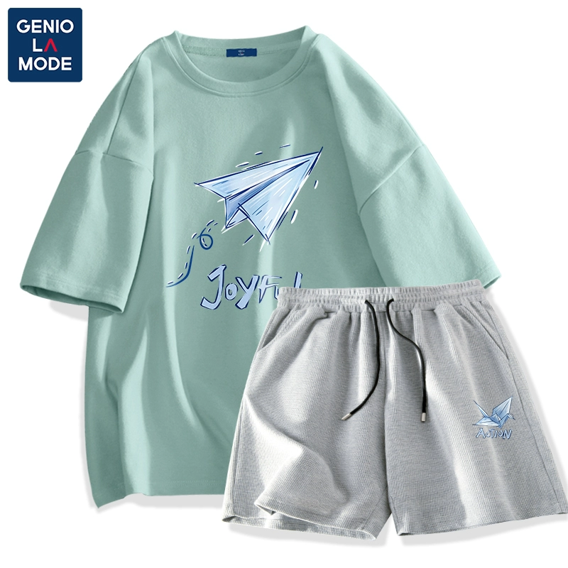 set-aqua-green-origami-airplane-hemp-gray-paper-crane-pants-label