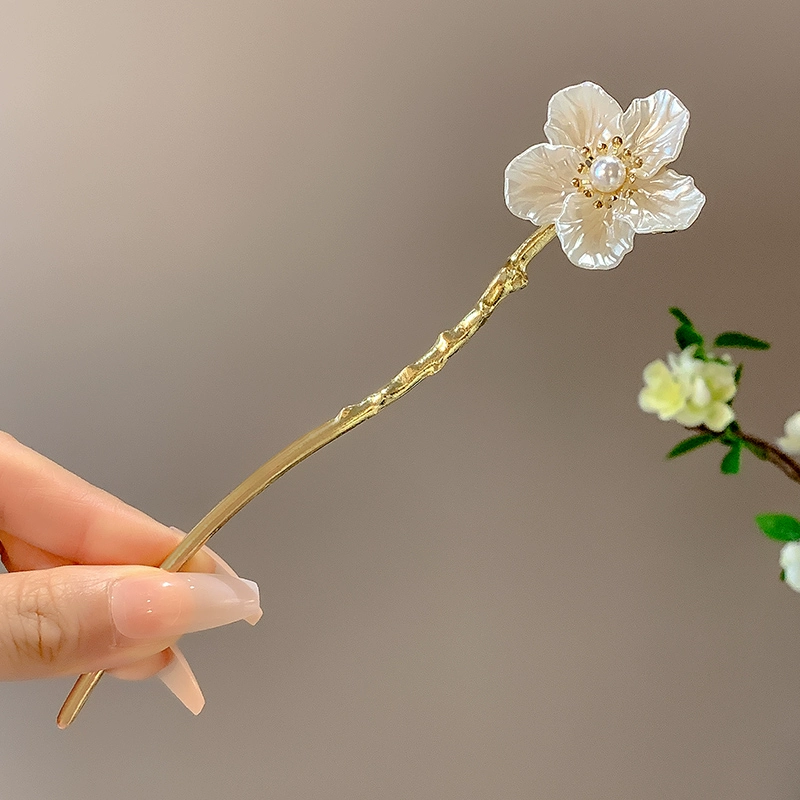 pearl-flower-hairpin